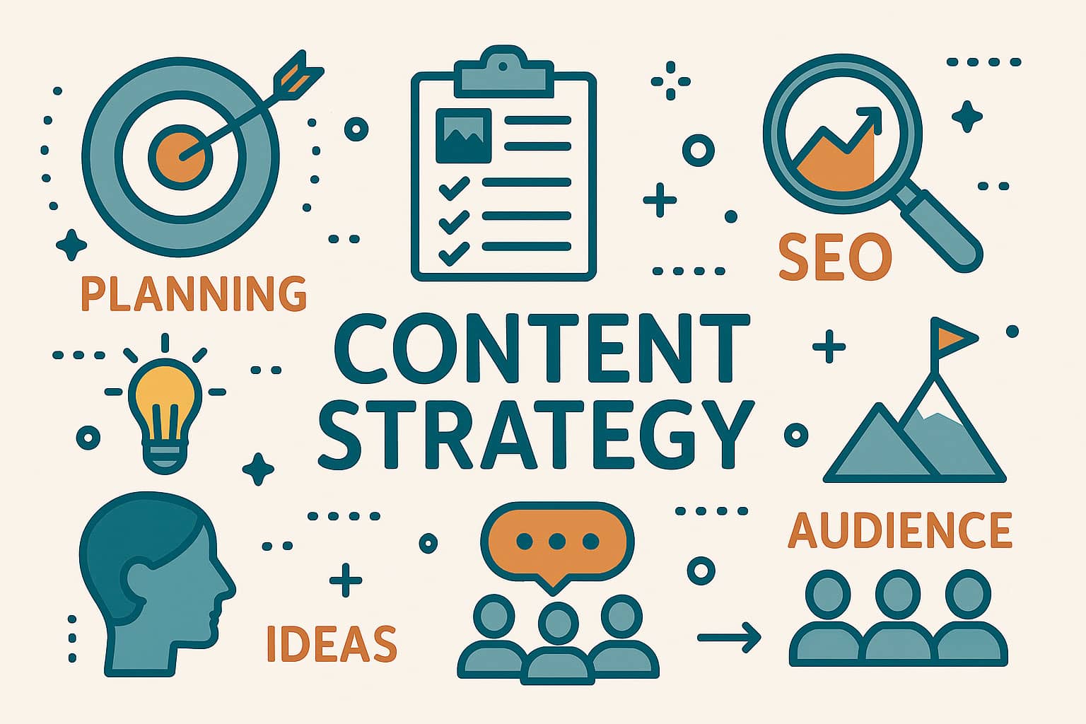 Content Strategy Illustration
