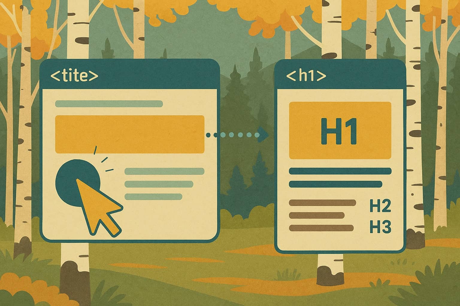 Should H1 and title tag be different?